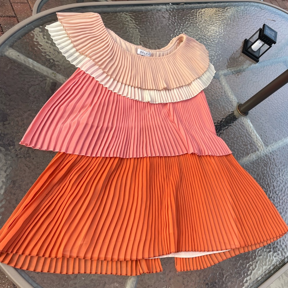 Delfi Collective Paige Tiered Dress Size XS